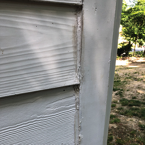 Messy caulk